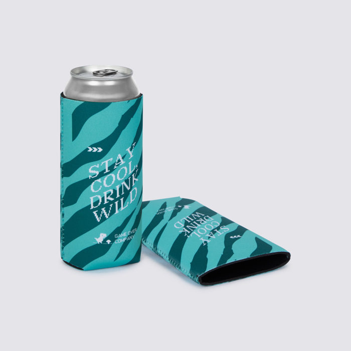 MCAN21 Collapsible large neoprene can cooler. 450ml larger size.