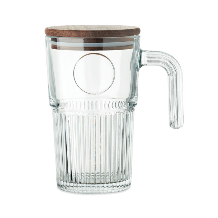 Vitrio Jar Glass mug 450ml