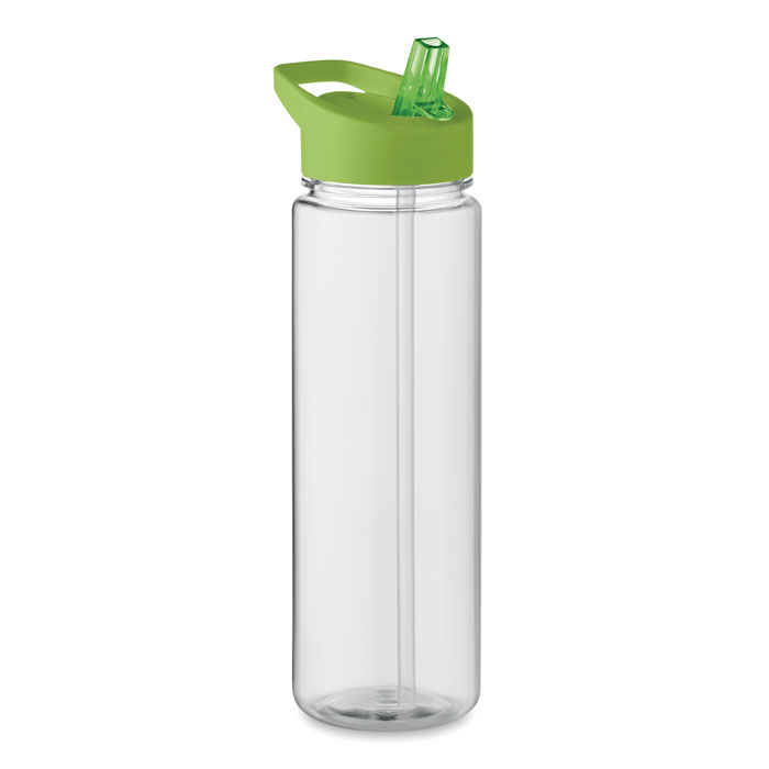Alabama reusable sports bottle with a lime-green lid