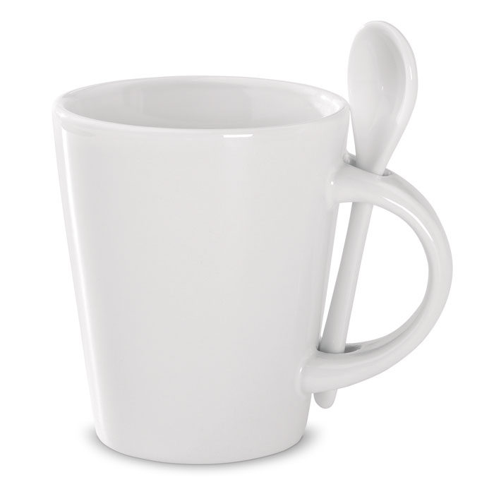 Sublimkonik Sublimation mug with spoon